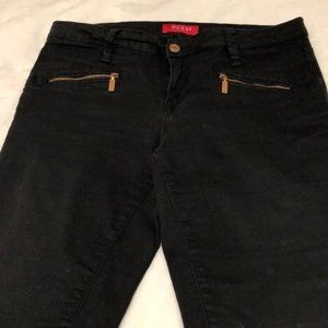Guess Mid-Rise Waistline Skinny Jeans